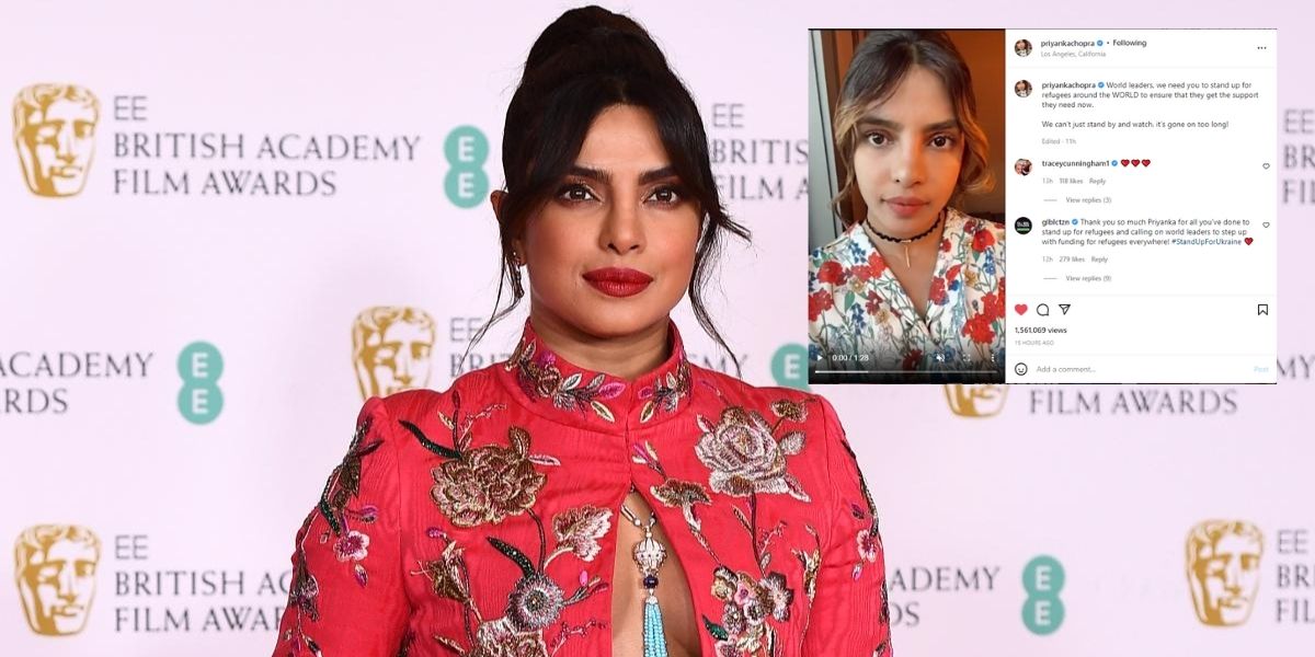 “This is the largest refugee crisis we have seen as human beings”, Priyanka Chopra says to the World Leaders